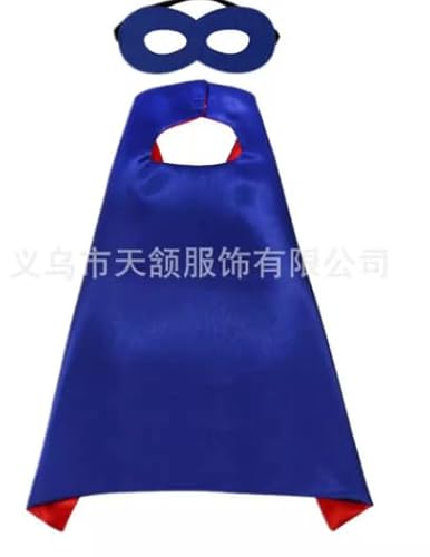 Feirdhoo Superhelden Cape für Kinder, Superhelden Umhang mit Masken Umhang,Halloween Kostüm Kinderkostüm Mädchen Junge,Cosplay Kostüme Jungen und Mädchen für Helden Party Halloween Fasching Karneval von Feirdhoo