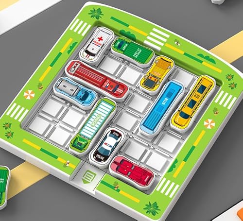 Parkspiele,Auto Spielzeug Stauspiel Logikspiel mit 360 Levels,Logik Brettspiele,Geduldspiel Denken Puzzle Spiele Eltern Kind Interaktion ab 3 4 5 6 7 8 9 10 Jahren Jungen Mädchen Parkspiele,Auto Spielzeug Stauspiel Logikspiel mit 360 Levels,Logik Brettspiele,Geduldspiel Denken Puzzle Spiele Eltern Kind Interaktion ab 3 4 5 6 7 8 9 10 Jahren Jungen Mädchen von Feirdhoo