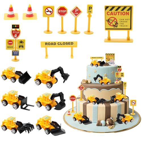 Tortendeko Baustelle 2 Jahre,16 Stück Bagger Tortendeko mit Baufahrzeug Bagger Kuchendeko Metall Kunststoff Bagger Spielzeugauto Baufahrzeug Cake Toppers Kindergeburtstag für Kinder 2 3 4 5 Jahre Tortendeko Baustelle 2 Jahre,16 Stück Bagger Tortendeko mit Baufahrzeug Bagger Kuchendeko Metall Kunststoff Bagger Spielzeugauto Baufahrzeug Cake Toppers Kindergeburtstag für Kinder 2 3 4 5 Jahre von Feirdhoo