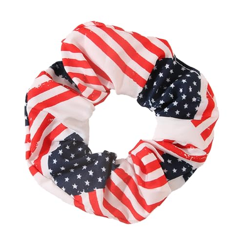 Feizikaw Haar Clips Damen Gestreiftes Stoff-Dickdarm-Haarband, festliches Haar-Accessoire (B, 10X10X1cm) von Feizikaw
