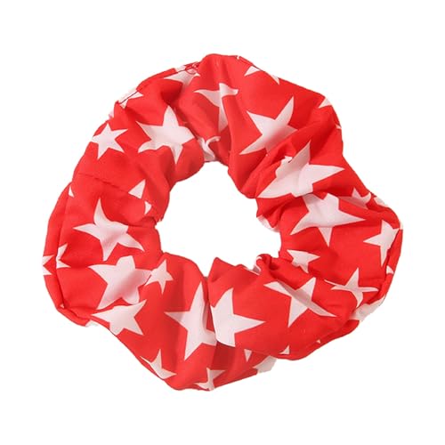 Feizikaw Haar Clips Damen Gestreiftes Stoff-Dickdarm-Haarband, festliches Haar-Accessoire (C, 10X10X1cm) von Feizikaw