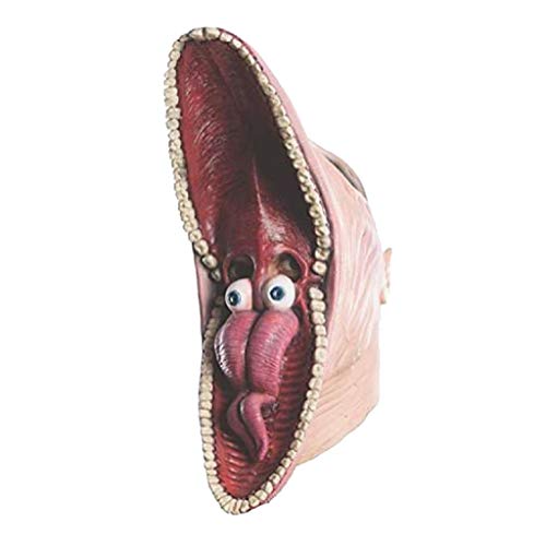 Feizikaw Lustige Masken Mann-Maske Karneval Maskottchen gruselige Cosplay Gruslichkeit (As shown, One Size) von Feizikaw