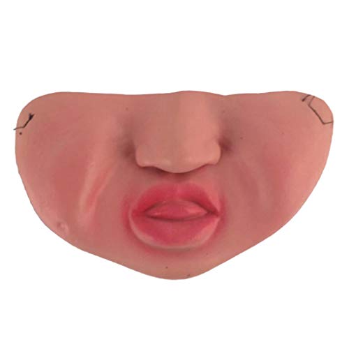 Feizikaw Masken für Halloween Lustige Spaß große Lippen Kopfbedeckung Tier lustig (T, One Size) von Feizikaw
