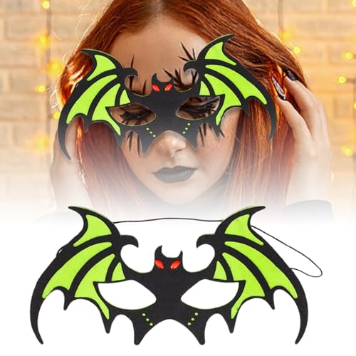 Halloween Maske Plastik Spielzeug für Halloween-Dekorationen. Lustiges Spielzubehör für drinnen und draußen. Für Kinder ab 8 Jahren. Kunststoffdesign mit einzigartigem Aussehen. (D, One Size) von Feizikaw