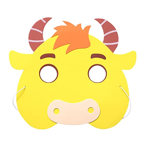 Haloween Maske RopeKindermasken Für Kinder Geburtstag Tier Tiermasken Maskerade Tiermaske Mit Elastischen Masken Tiermasken Maske (2-I, One Size) von Feizikaw