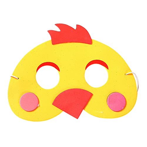 Skelettmaske Masken Maskerade Tierwald mit elastischem SeilKinderspielzeug Tiergeburtstag Tiermasken Tiermaske Augenmasken für Kinder Masken Maske (C-3, One Size) von Feizikaw