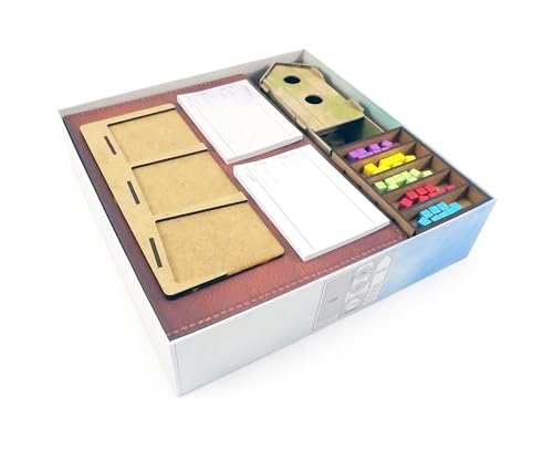 The Game Doctors Brettspiel Organizer kompatibel mit Flügelschlag und Europa-Erweiterung The Game Doctors Brettspiel Organizer kompatibel mit Flügelschlag und Europa-Erweiterung von Feldherr