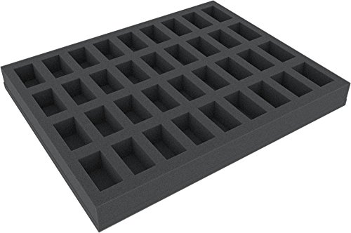 FS035BB04 35 mm Full-Size Schaumstoff kompatibel mit 36 Blood Bowl Miniaturen FS035BB04 35 mm Full-Size Schaumstoff kompatibel mit 36 Blood Bowl Miniaturen von Feldherr