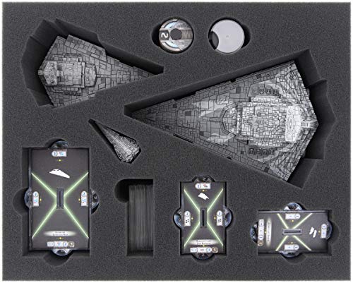 FSKP075BO 75 mm Full-Size Schaumstoffeinlage kompatibel mit Star Wars Armada: Sternenzerstörer FSKP075BO 75 mm Full-Size Schaumstoffeinlage kompatibel mit Star Wars Armada: Sternenzerstörer von Feldherr