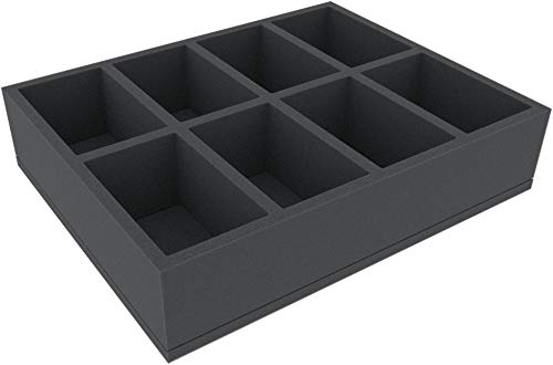 FSMEFC075BO 75 mm Full-Size Schaumstoffeinlage mit 8 Fächern FSMEFC075BO 75 mm Full-Size Schaumstoffeinlage mit 8 Fächern von Feldherr