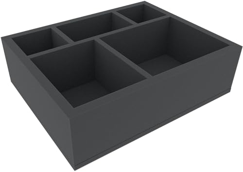 FSMFMY100BO 100 mm Full-Size Schaumstoffeinlage mit 5 Fächern FSMFMY100BO 100 mm Full-Size Schaumstoffeinlage mit 5 Fächern von Feldherr
