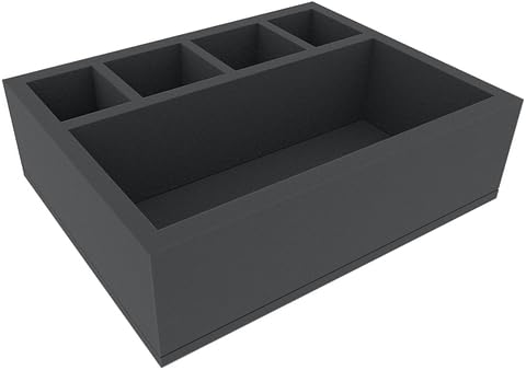 FSMFMZ100BO 100 mm Full-Size Schaumstoffeinlage mit 5 Fächern FSMFMZ100BO 100 mm Full-Size Schaumstoffeinlage mit 5 Fächern von Feldherr