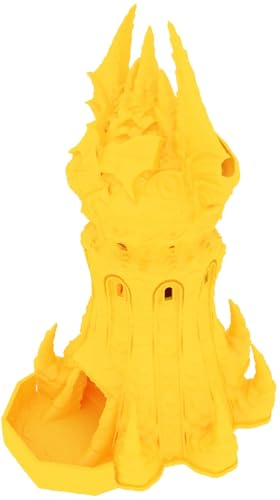Fates End Dice Tower: Warlock, Farbe:Gelb von Feldherr