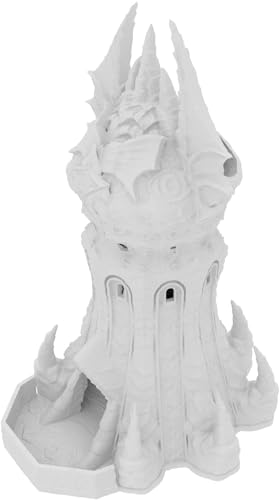 Fates End Dice Tower: Warlock, Farbe:Weiß von Feldherr