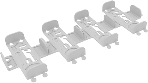 Feldherr 4er Set Kartendeckhalter kompatibel mit Dominion - Ideal für Punktekarten mit Sleeves - Stecksystem für Stabilität - Übersichtliche Anordnung auf dem Spieltisch, Farbe:Grau Feldherr 4er Set Kartendeckhalter kompatibel mit Dominion - Ideal für Punktekarten mit Sleeves - Stecksystem für Stabilität - Übersichtliche Anordnung auf dem Spieltisch, Farbe:Grau von Feldherr