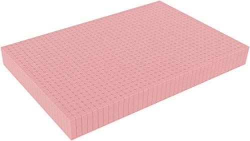 Feldherr 600 mm x 400 mm x 60 mm ESD Rasterschaumstoff - Rasterweite 15 mm - elektrostatisch ableitfähig von Feldherr