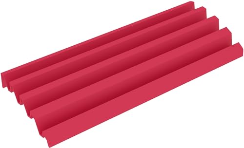 Feldherr Ablagebrett aus Kunststoff kompatibel mit Rummikub - 4 Slots - Halterung - Ablagebrett zum Aufbewahren von Rummikub Spielsteinen - 64680, Farbe:Magenta von Feldherr