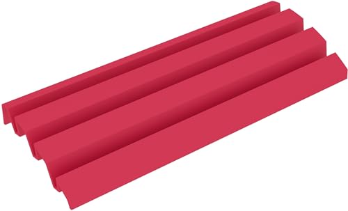 Feldherr Ablagebrett aus Kunststoff kompatibel mit Rummikub XXL - 3 Slots - Halterung - Ablagebrett zum aufbewahren von Rummikub XXL-Steinen - 64417, Farbe:Magenta von Feldherr