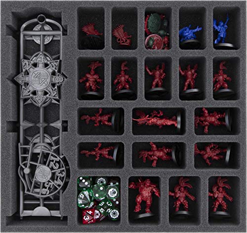 Feldherr BWMFAM045BO Schaumstoffeinlage kompatibel mit Blood Bowl: Edition Zweite Spielzeit - Brettspielbox von Feldherr