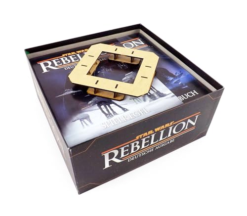 The Game Doctors Brettspiel Organizer kompatibel mit Star Wars: Rebellion und Erweiterung Aufstieg des Imperiums von Feldherr