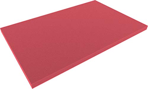 Feldherr DS020Bred Double-Size 550 mm x 345 mm x 20 mm Shadowboard Schaumstoffboden/Schaumstoffzuschnitt rot Feldherr DS020Bred Double-Size 550 mm x 345 mm x 20 mm Shadowboard Schaumstoffboden/Schaumstoffzuschnitt rot von Feldherr