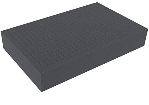 Feldherr DS090R 90 mm Double-Size Raster-Schaumstoffeinlage von Feldherr