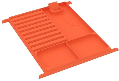 Feldherr Dashboard kompatibel mit Viticulture - Praktische Spielhilfe zum Sortieren des Spielmaterials auf dem Spieltisch, Farbe:Orange von Feldherr