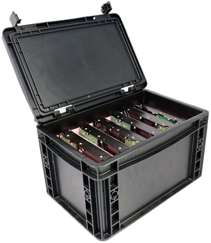 Feldherr ESD Schaumstoff-Set + Euro Box für 3,5'' Festplatten - 6 Fächer Feldherr ESD Schaumstoff-Set + Euro Box für 3,5'' Festplatten - 6 Fächer von Feldherr