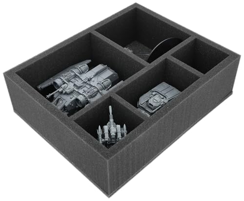 Feldherr FS100A012 Schaumstoffeinlage kompatibel mit Solar Auxilia - 5 Fächer von Feldherr