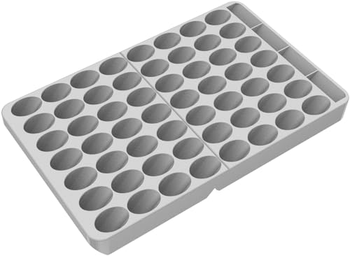 Feldherr Farbhalter kompatibel mit 4l Really Useful Box - 56 Farbfläschchen, Farbe:Grau, Really Useful Boxes:ohne Box Feldherr Farbhalter kompatibel mit 4l Really Useful Box - 56 Farbfläschchen, Farbe:Grau, Really Useful Boxes:ohne Box von Feldherr