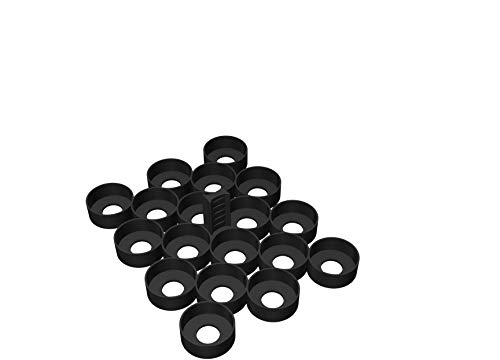 Feldherr Farbhalter kompatibel mit Citadel Farbtöpfchen (12 ml) - 18 Fächer, Farbe:Schwarz von Feldherr
