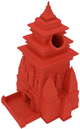 Feldherr Fates End Dice Tower: Monk, Farbe:Kirschrot von Feldherr