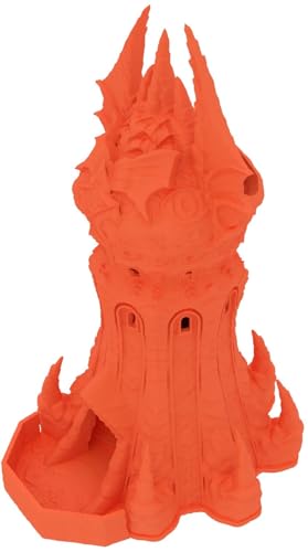 Feldherr Fates End Dice Tower: Warlock, Farbe:Orange von Feldherr