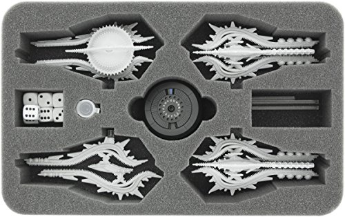 Feldherr HS045DF04 45 mm Half-Size Schaumstoff kompatibel mit Dropfleet Commander - Shaltari Kreuzer + GRATIS Dose kompatibel mit Stöpsel Feldherr HS045DF04 45 mm Half-Size Schaumstoff kompatibel mit Dropfleet Commander - Shaltari Kreuzer + GRATIS Dose kompatibel mit Stöpsel von Feldherr