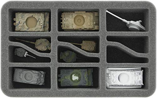 Feldherr HS050A025 Schaumstoffeinlage kompatibel mit Flames of War - 6 Panzer - Medium Bases Feldherr HS050A025 Schaumstoffeinlage kompatibel mit Flames of War - 6 Panzer - Medium Bases von Feldherr