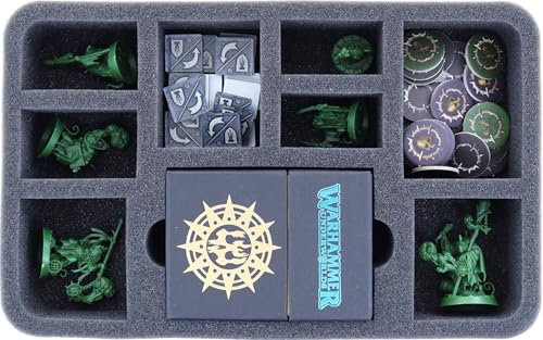 Feldherr HS050A142 Schaumstoffeinlage kompatibel mit Warhammer Underworlds: Wyrdhollow - Krus'tiks Seuchenschar Feldherr HS050A142 Schaumstoffeinlage kompatibel mit Warhammer Underworlds: Wyrdhollow - Krus'tiks Seuchenschar von Feldherr