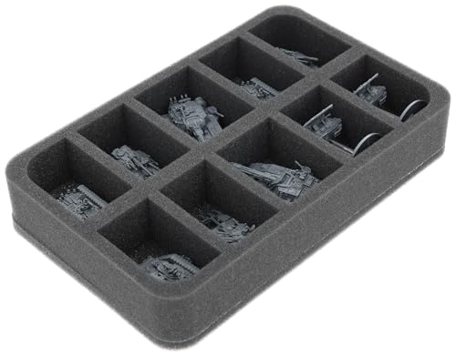 Feldherr HS050A152 Schaumstoffeinlage kompatibel mit Legions Imperialis - 10 Fächern Feldherr HS050A152 Schaumstoffeinlage kompatibel mit Legions Imperialis - 10 Fächern von Feldherr
