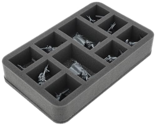 Feldherr HS050A169 Schaumstoffeinlage kompatibel mit Imperium der Menschen - 10 Fächer von Feldherr