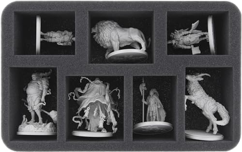 Feldherr HS060KDM01 Schaumstoffeinlage kompatibel mit Kingdom Death Monster - 7 Miniaturen von Feldherr