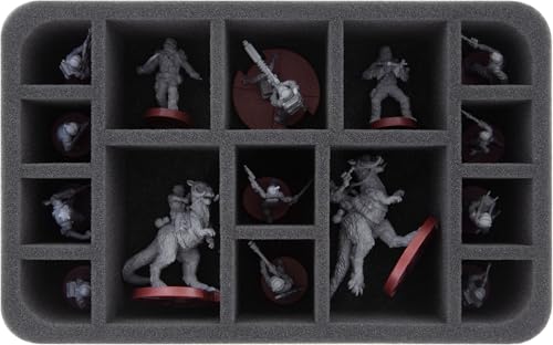 Feldherr HS065A002 Schaumstoffeinlage kompatibel mit Star Wars Legion: Tauntaun-Reiter + Rebellenveteranen von Feldherr