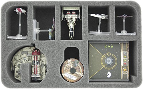 Feldherr HSEG050BO Schaumstoffeinlage kompatibel mit Star Wars X-Wing Vollstrecker Eins, Raumschiffe und Zubehör Feldherr HSEG050BO Schaumstoffeinlage kompatibel mit Star Wars X-Wing Vollstrecker Eins, Raumschiffe und Zubehör von Feldherr
