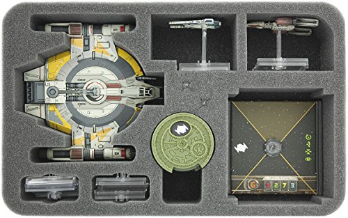 Feldherr HSFZ050BO Schaumstoffeinlage kompatibel mit Star Wars X-Wing Shadow Caster, Raumschiffe und Zubehör Feldherr HSFZ050BO Schaumstoffeinlage kompatibel mit Star Wars X-Wing Shadow Caster, Raumschiffe und Zubehör von Feldherr