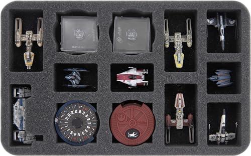 Feldherr HSMEPY035BO Schaumstoffeinlage kompatibel mit Star Wars X-Wing: Transporter des Widerstands von Feldherr