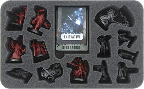 Feldherr HSMEQU045BO Schaumstoffeinlage kompatibel mit Blackstone Fortress: Eskalation - Miniaturen von Feldherr