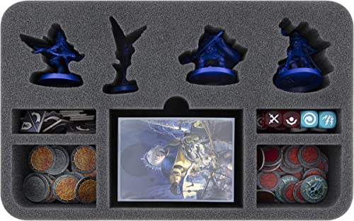 Feldherr HSMFFL050BO Schaumstoffeinlage kompatibel mit Warhammer Underworlds: Harrowdeep - Xandires Wahrsucher Feldherr HSMFFL050BO Schaumstoffeinlage kompatibel mit Warhammer Underworlds: Harrowdeep - Xandires Wahrsucher von Feldherr