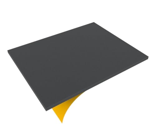 Feldherr JDBA010S 340 mm x 240 mm x 10 mm Schaumstoffboden/Schaumstoffzuschnitt - selbstklebend von Feldherr