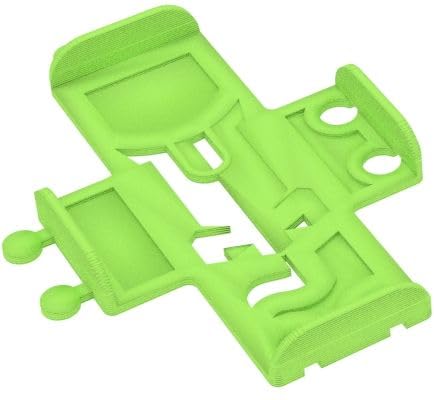 Feldherr Kartendeckhalter kompatibel mit Dominion - Ideal für Königreichkarten mit Sleeves - Stecksystem für Stabilität - Übersichtliche Anordnung auf dem Spieltisch, Farbe:Grün von Feldherr