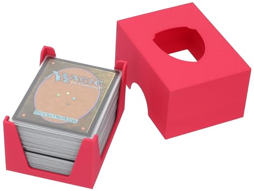 Feldherr Kartendeckhalter mit Deckel für Spielkarten in Standard Card Game Size - Platz für bis zu 150 Karten, Farbe:Magenta Feldherr Kartendeckhalter mit Deckel für Spielkarten in Standard Card Game Size - Platz für bis zu 150 Karten, Farbe:Magenta von Feldherr