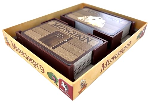 Feldherr Kartenhalter-Einsatz kompatibel mit Munchkin - Erweiterungen - Brettspielbox, Farbe:Braun Feldherr Kartenhalter-Einsatz kompatibel mit Munchkin - Erweiterungen - Brettspielbox, Farbe:Braun von Feldherr