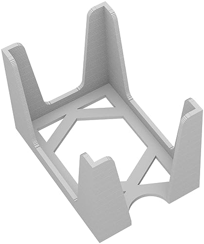 Feldherr Kartenhalter für Spielkarten in Mini American Board Game Size - 150 Karten - 1 Fach, Farbe:Grau von Feldherr